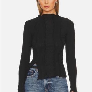 Free people long sleeve top with detail